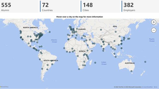 MPA-DP Global Alumni Community Map